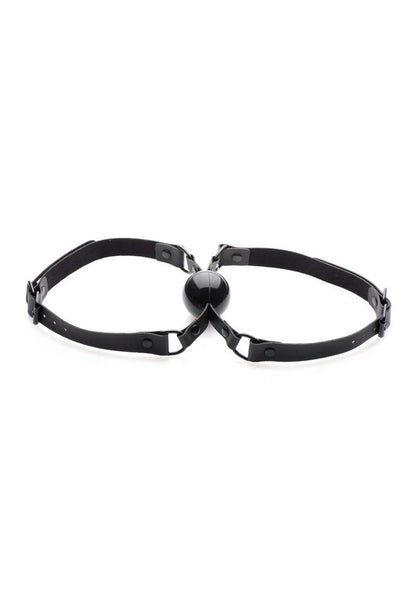 Master Series DoppelgŠnger Silicone Double Mouth Gag - Black