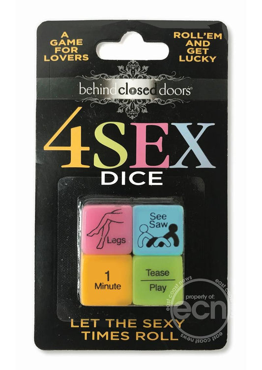 Behind Closed Doors 4 Sex Dice Couples Game