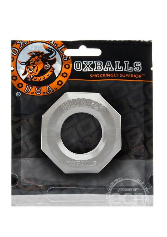 Oxballs HumpX Silicone Cock Ring - Silver