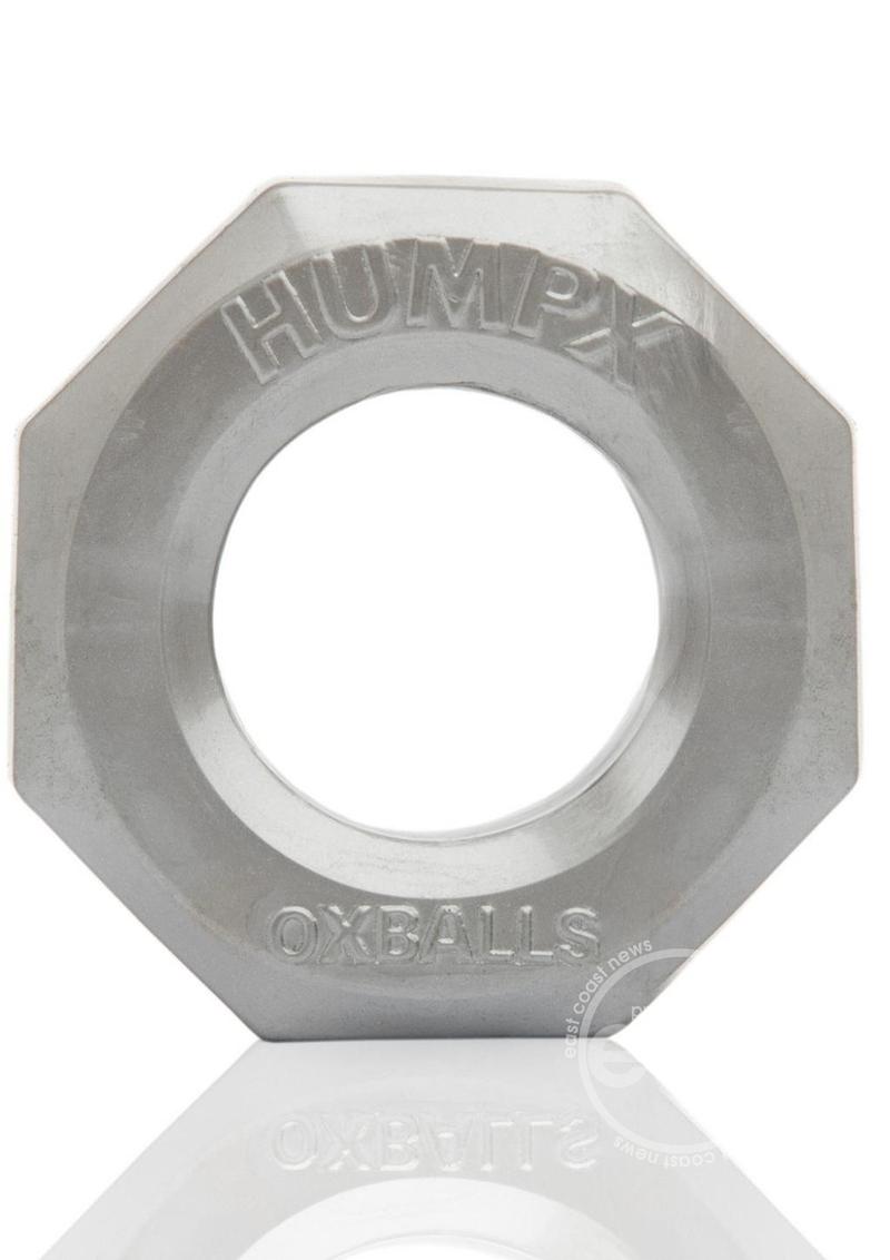 Oxballs HumpX Silicone Cock Ring - Silver