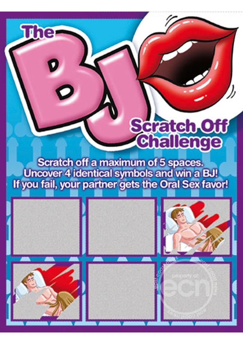 BJ Scratch Off Challenge Game Ticket