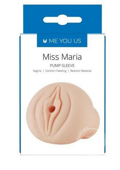 Linx Miss Maria Pump Sleeve Masturbator - Pussy - Vanilla