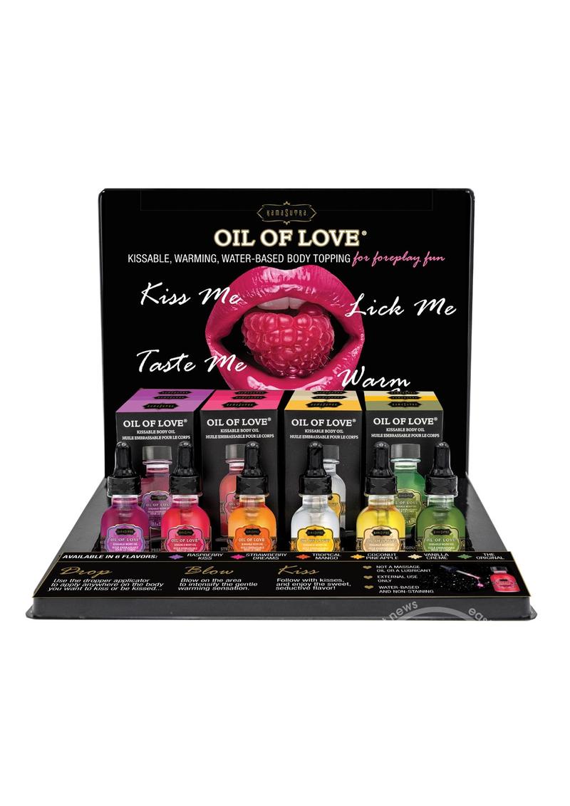 Kama Sutra Oil Of Love Prepack Display (12 Per Display)