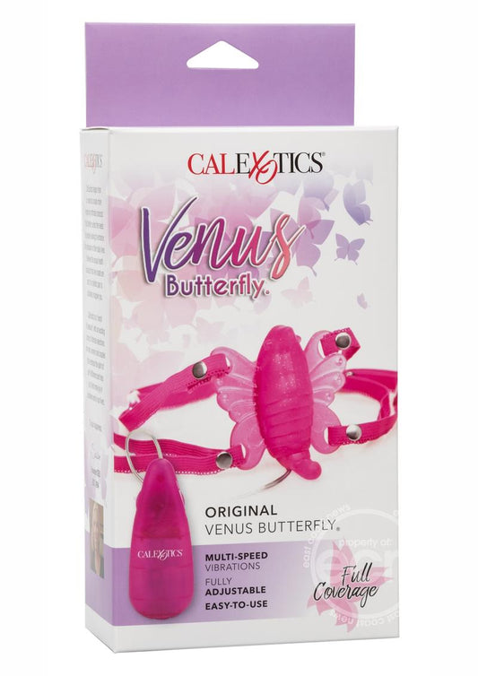 Venus Butterfly Original Strap-On with Remote Control - Pink