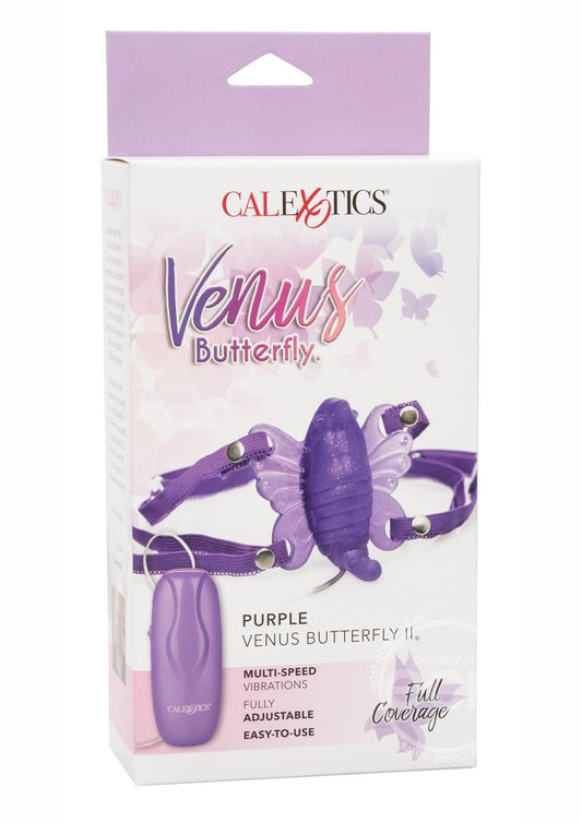 Venus Butterfly II Strap-On with Remote Control - Purple