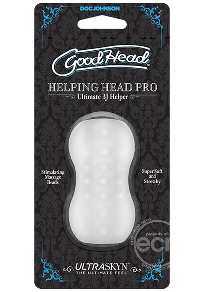 GoodHead Helping Head Pro Masturbator - Frost