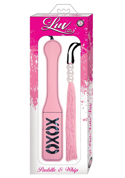 Luv Paddle & Whip Set - Pink