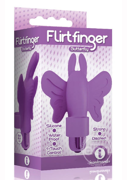 The 9's - Flirt finger Silicone Butterfly - Purple