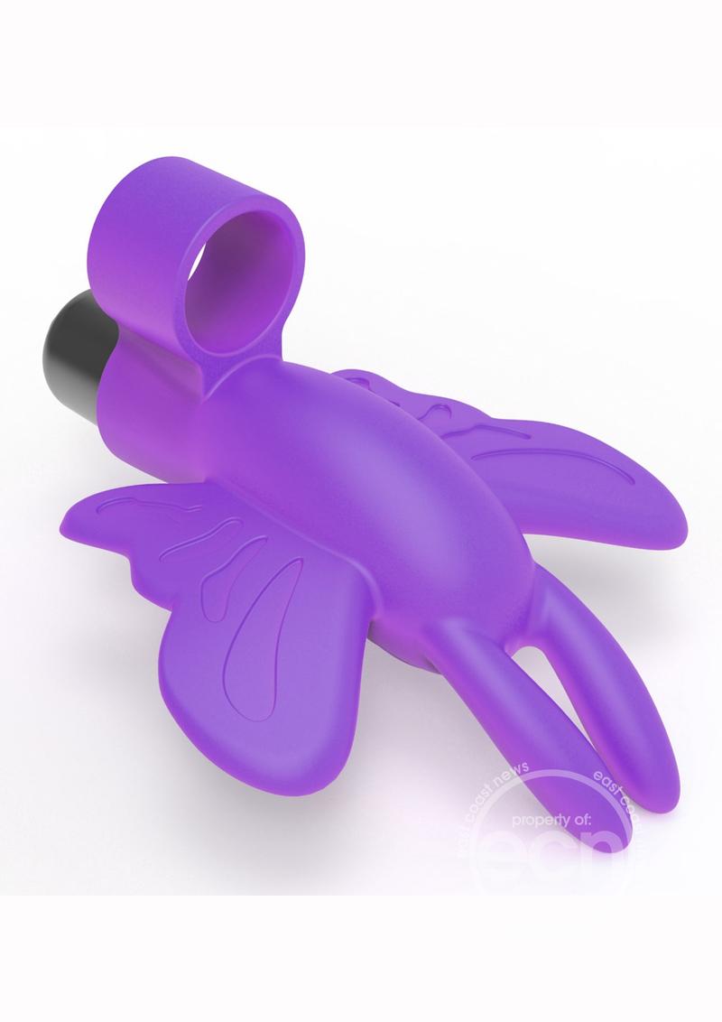 The 9's - Flirt finger Silicone Butterfly - Purple