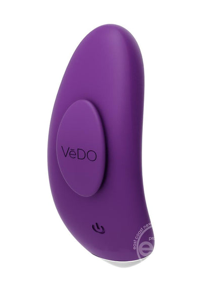 VeDO Niki Rechargeable Silicone Panty Vibe - Deep Purple