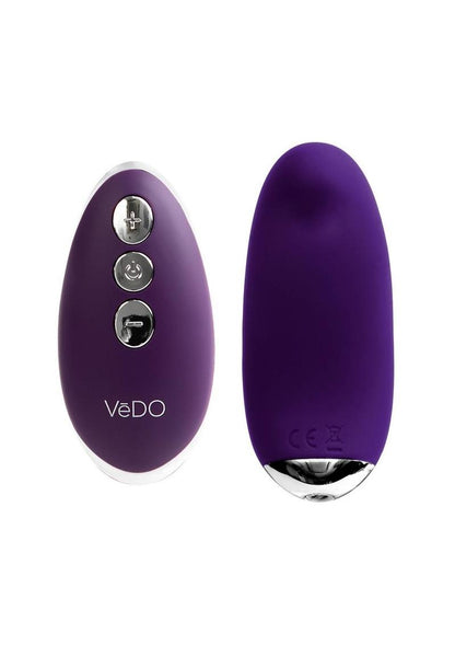 VeDO Niki Rechargeable Silicone Panty Vibe - Deep Purple