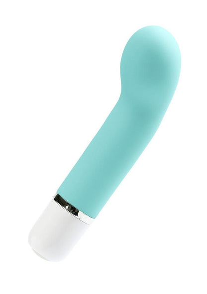 VeDO Gee Plus Rechargeable Silicone Bullet Vibrator - Tease Me Turquoise