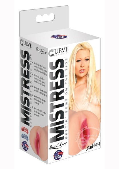 Mistress Ashley BioSkin Stroker - Pussy - Vanilla