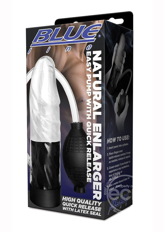 Blue Line C&B Gear Natural Enlarger Easy Pump with Quick Release - Black