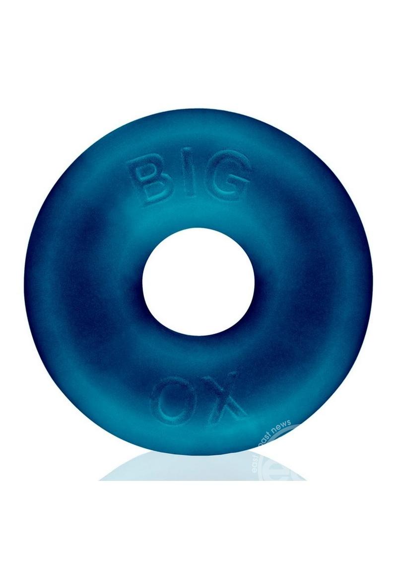 Oxballs Big Ox Super Mega Stretch Silicone Cock Ring - Blue