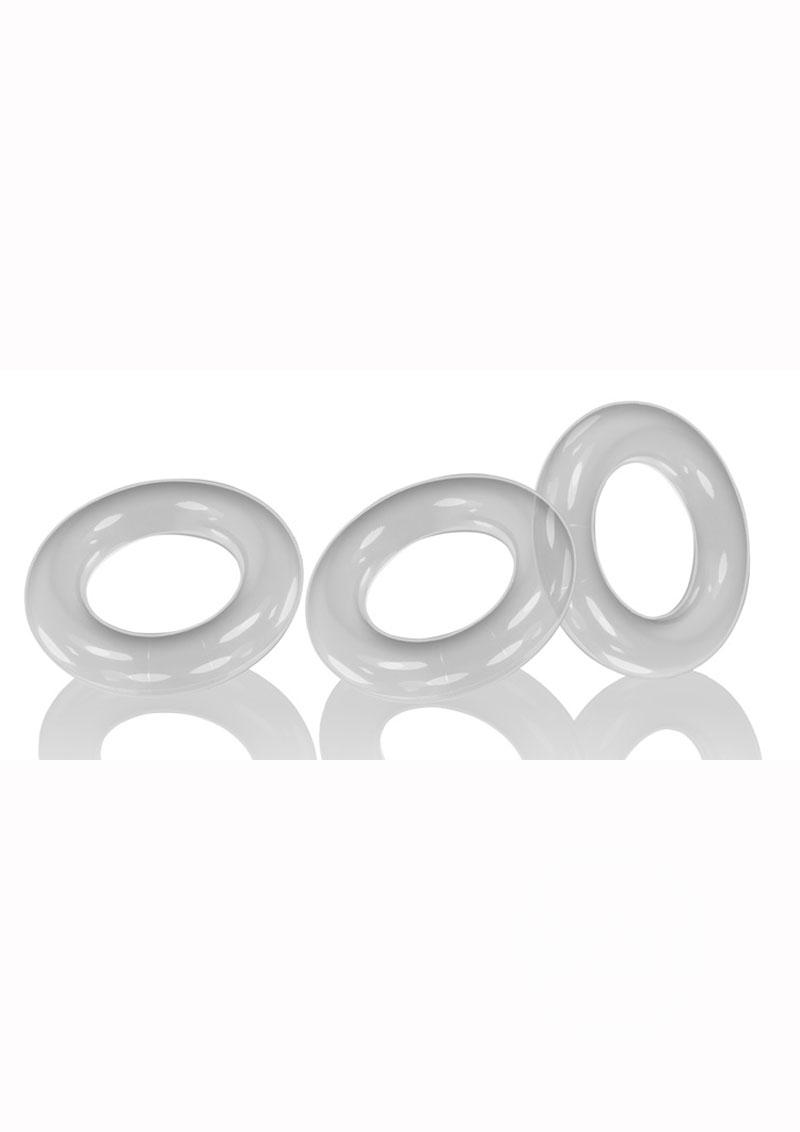 Oxballs Willy Rings Cock Rings (3 pack) - Clear