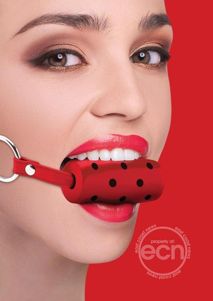 Ouch! Cylinder Gag - Red