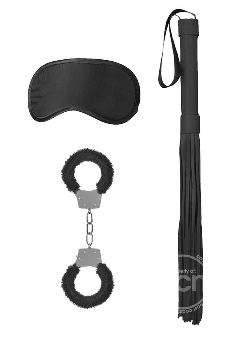 Ouch! Kits Introductory Bondage Kit #1 (3 piece kit) - Black