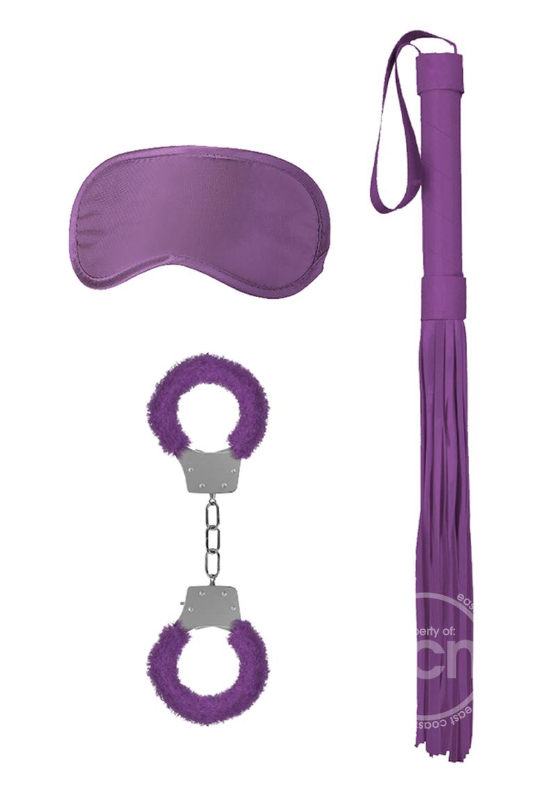 Ouch! Kits Introductory Bondage Kit #1 (3 piece kit) - Purple