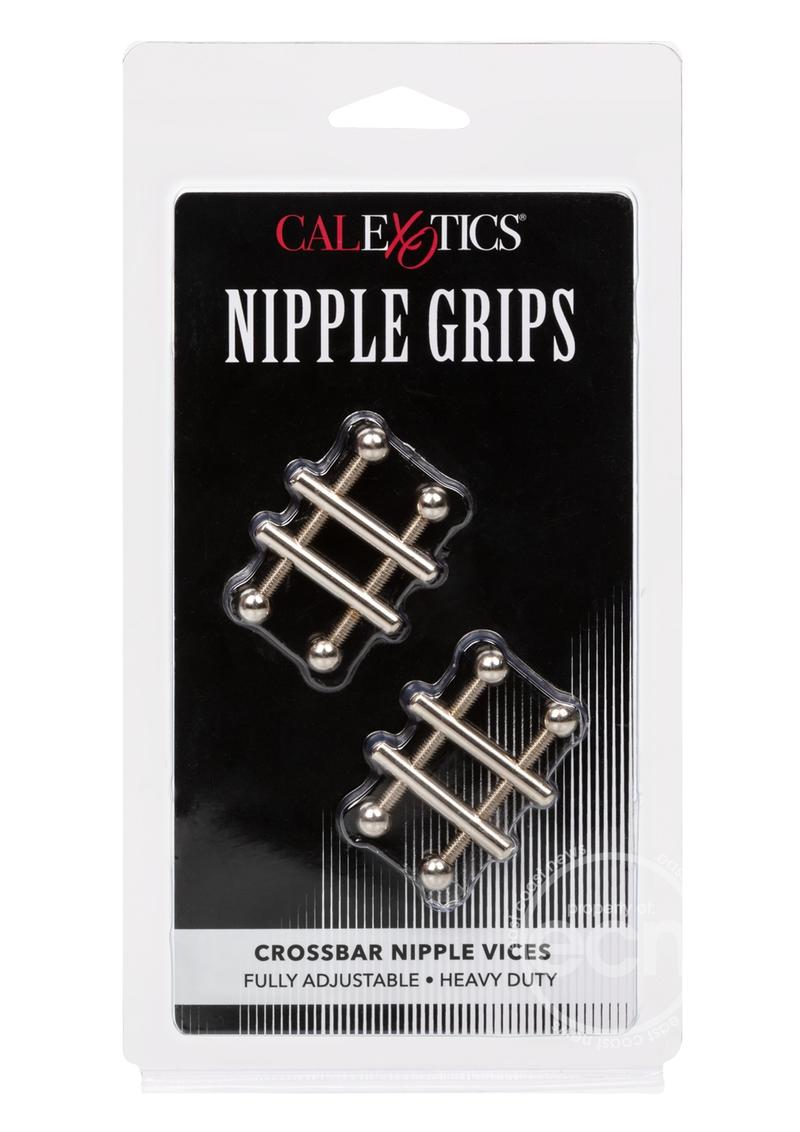 Nipple Grips Crossbar Nipple Vices - Silver