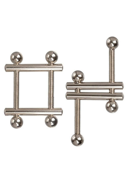 Nipple Grips Crossbar Nipple Vices - Silver