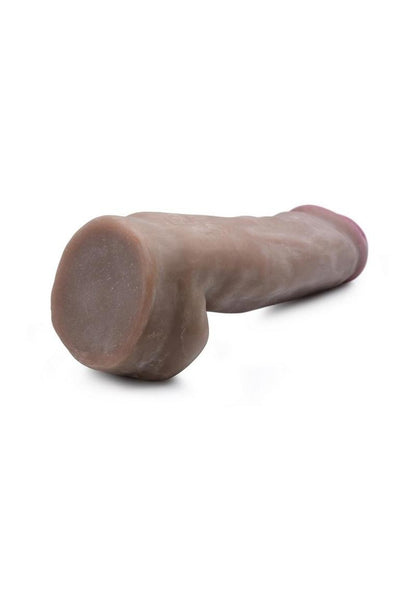 Loadz Dual Density Squirting Dildo 7in - Chocolate