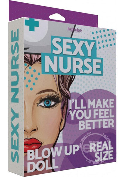 Sexy Nurse Blow Up Doll 5.2 ft - Vanilla