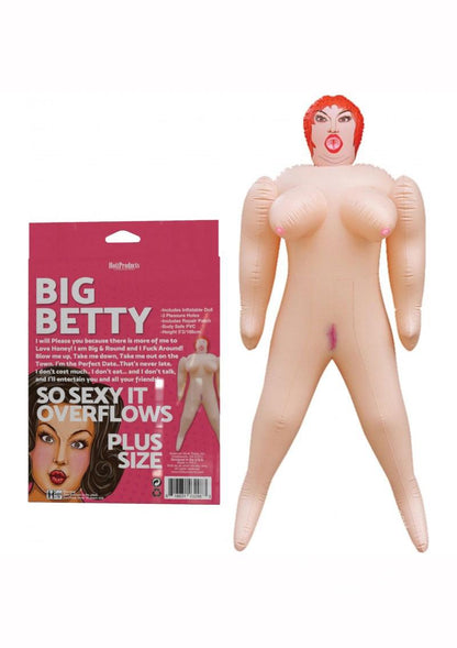 Big Betty Blow-Up Doll 5.5 ft - Vanilla