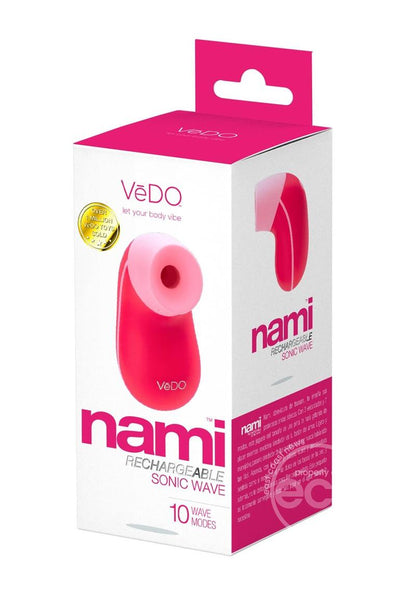 VeDO Nami Rechargeable Sonic Vibrator - Foxy Pink