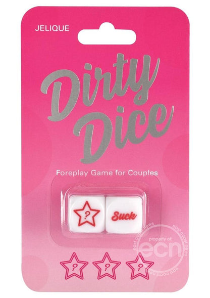 Jelique Dirty Dice Foreplay Couples Game