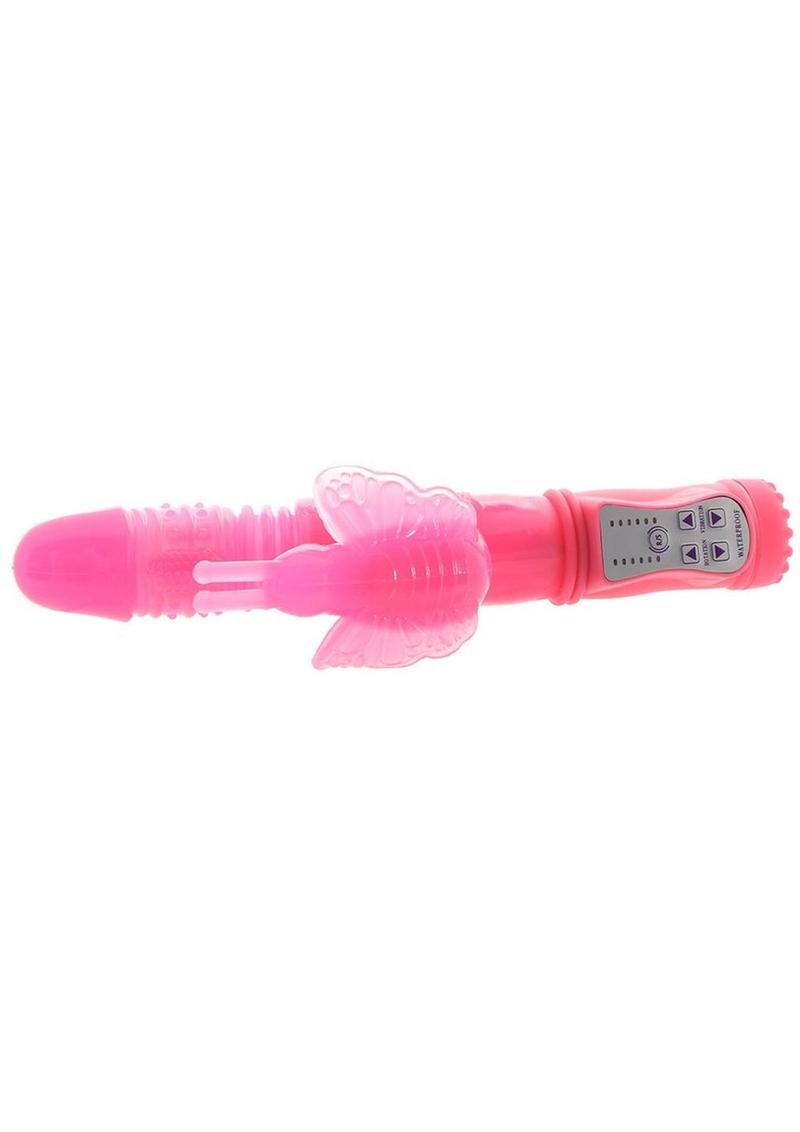 Firefly Lola Glow In The Dark Thrusting & Rotating Rabbit - Pink