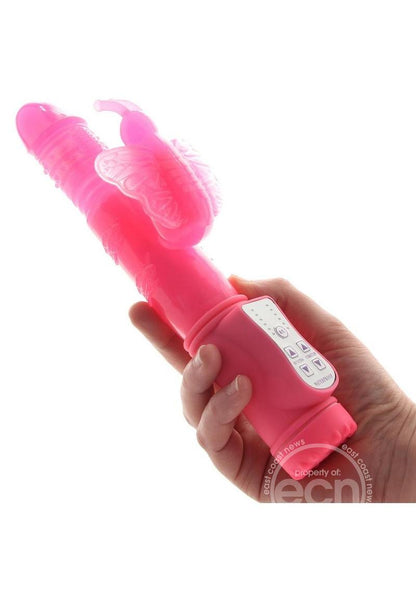 Firefly Lola Glow In The Dark Thrusting & Rotating Rabbit - Pink