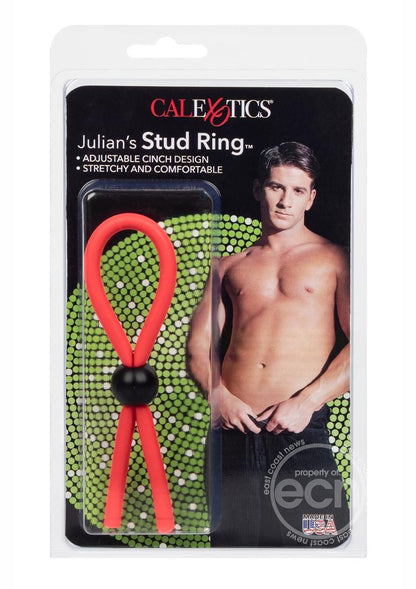 Julians Stud Ring Lasso Cock Ring - Multicolored