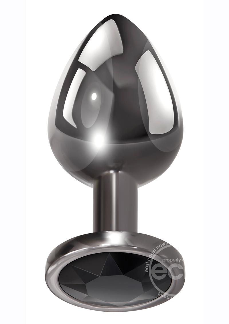 Black Gem Anal Plug - Medium