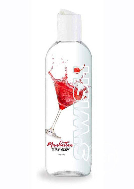 Swish Manhattan Water Based Flavored Lubricant Cherry 4oz