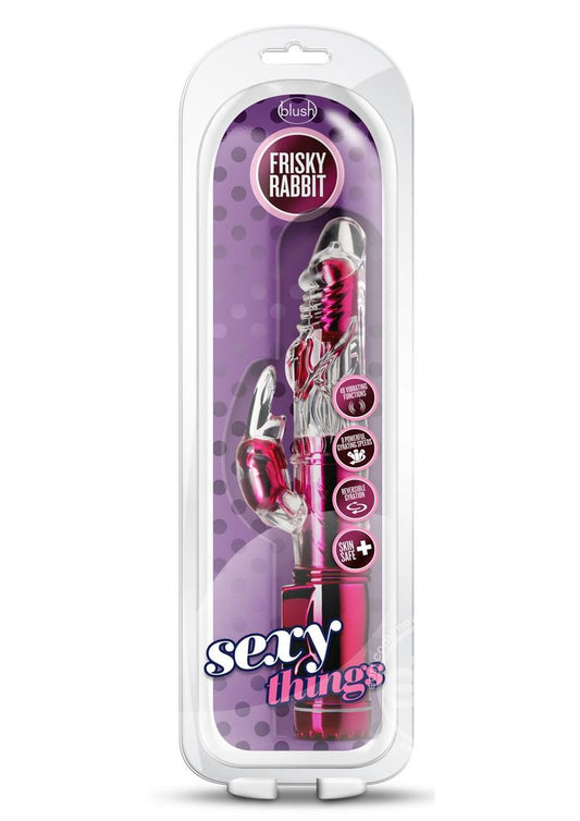 Sexy Things Frisky Rabbit Vibrator - Pink