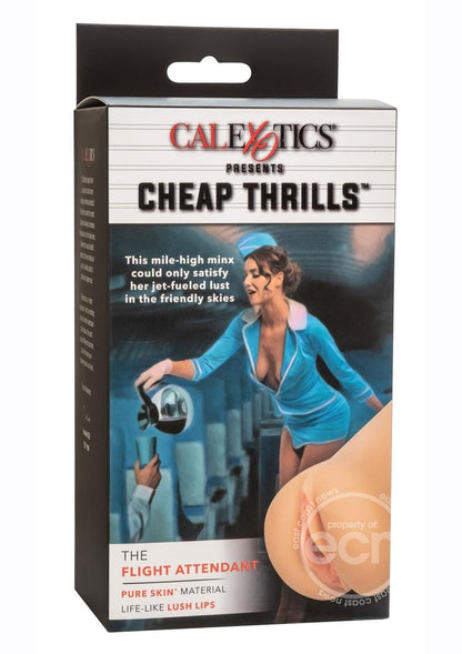 Cheap Thrills The Flight Attendant Stroker - Pussy - Vanilla