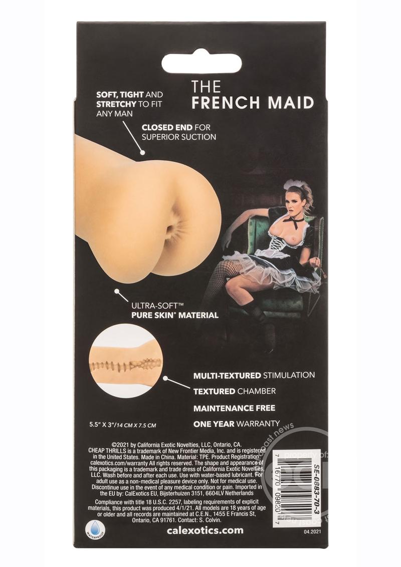 Cheap Thrills The French Maid Stroker - Pussy - Vanilla