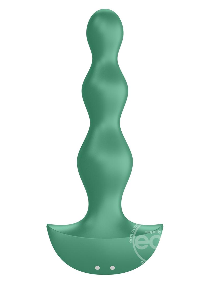 Satisfyer Lolli-Plug 2 Silicone Beaded Anal Plug - Green