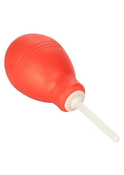 Anal Douche Glow in The Dark Tip - Red And Clear