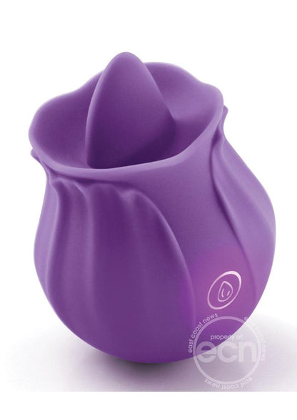 Inya The Kiss Rechargeable Silicone Clitoral Stimulator - Purple