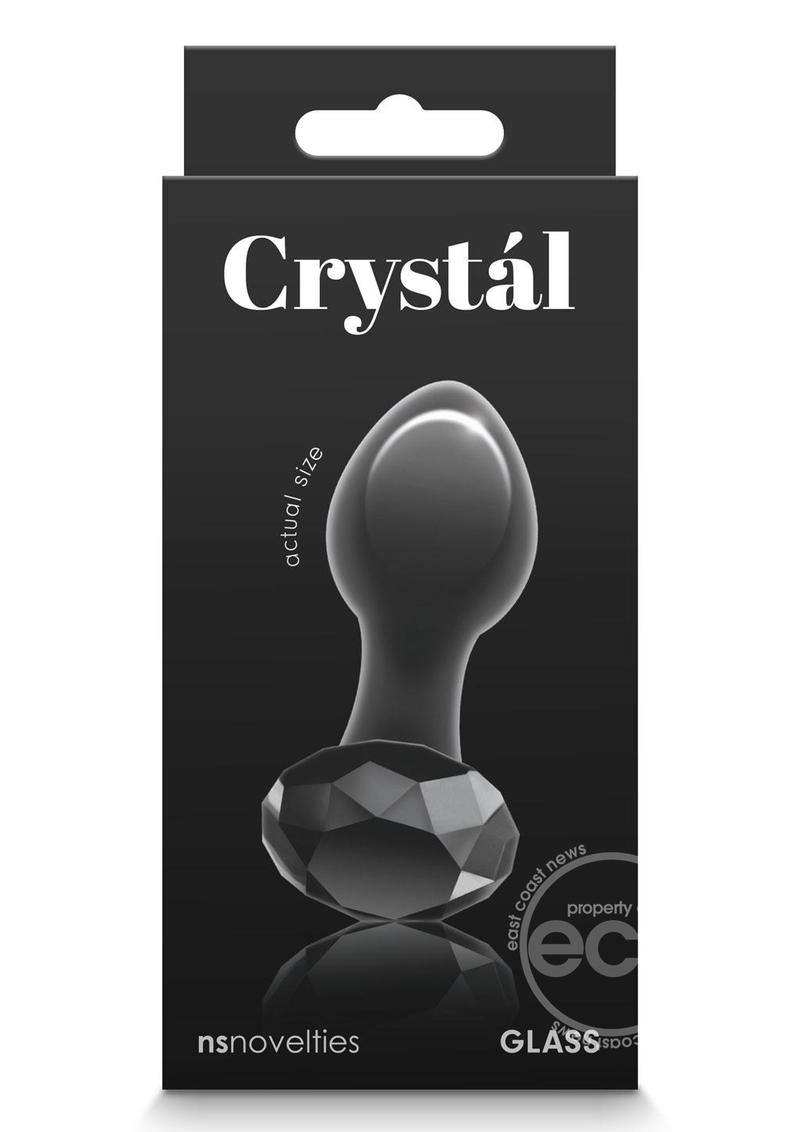 Crystal Premium Glass Gem Probe - Black