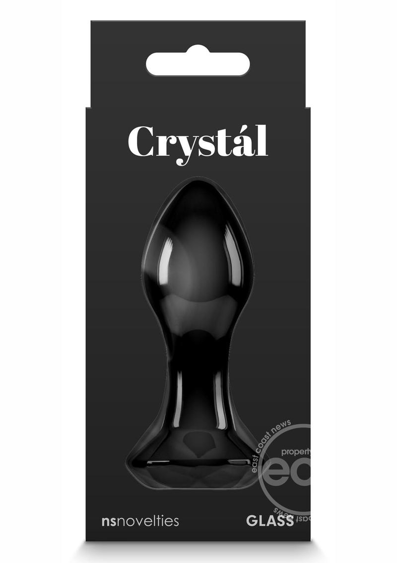 Crystal Premium Glass Gem Probe - Black