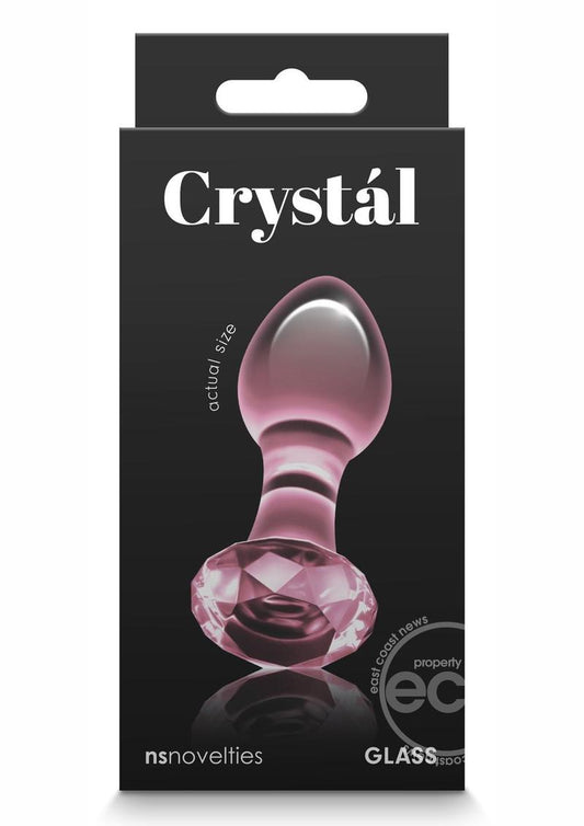 Crystal Premium Glass Gem Probe - Pink