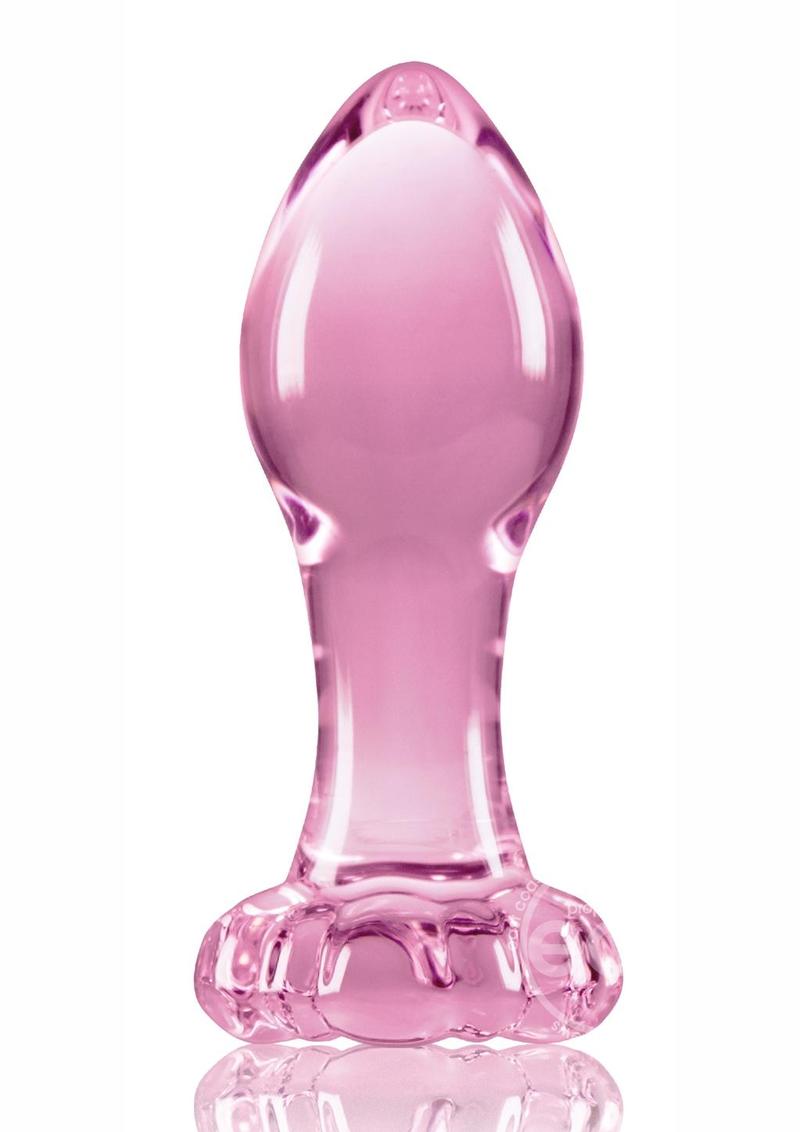 Crystal Premium Glass Flower Probe - Pink