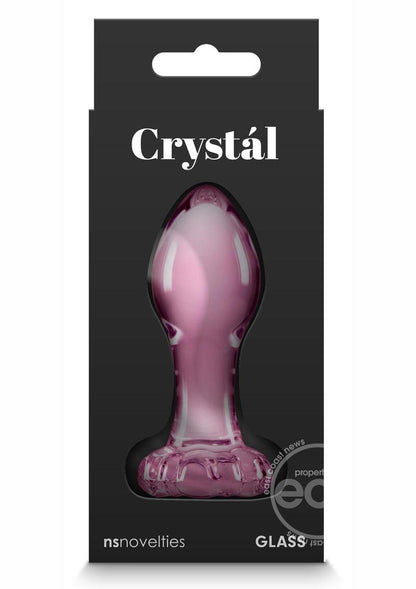 Crystal Premium Glass Flower Probe - Pink