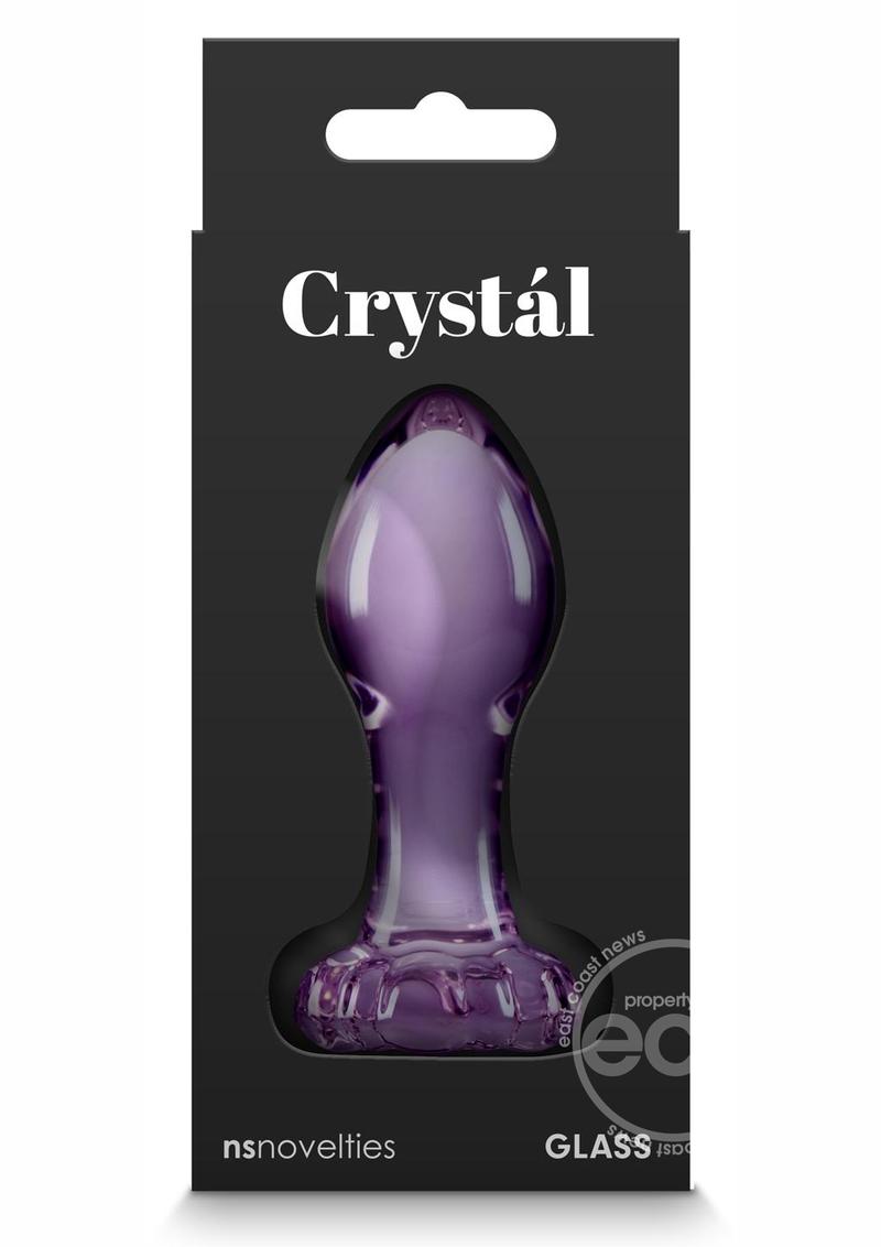 Crystal Premium Glass Flower Probe - Purple