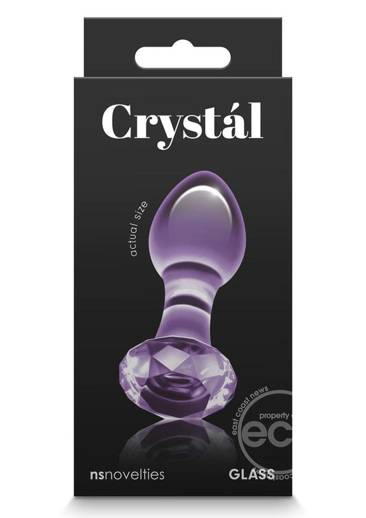 Crystal Premium Glass Gem Probe - Purple