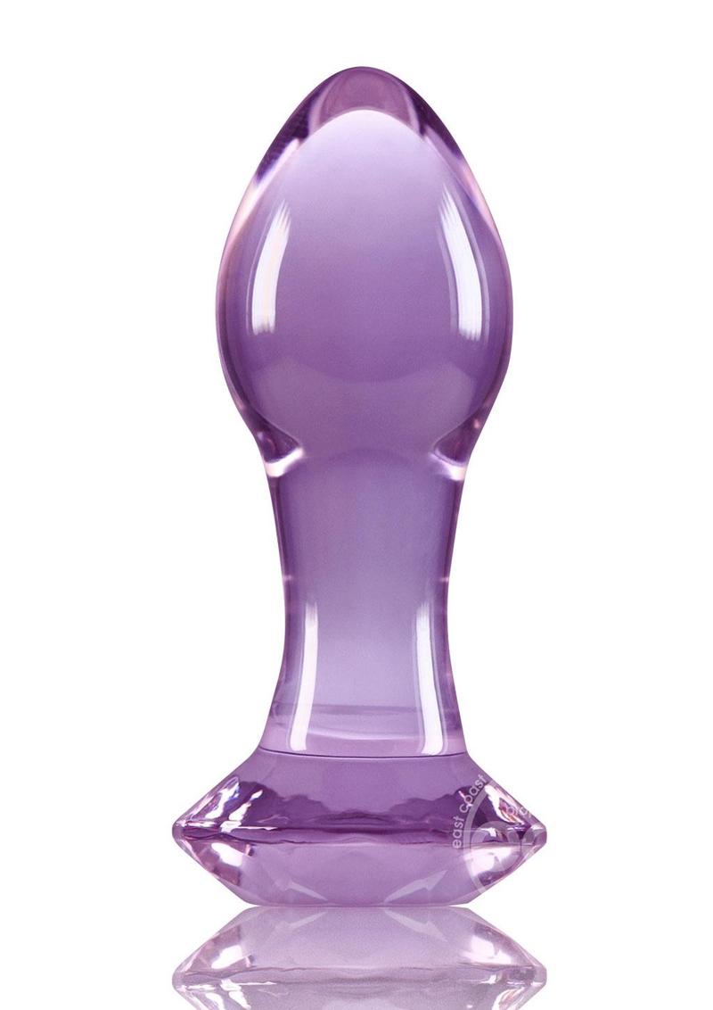 Crystal Premium Glass Gem Probe - Purple