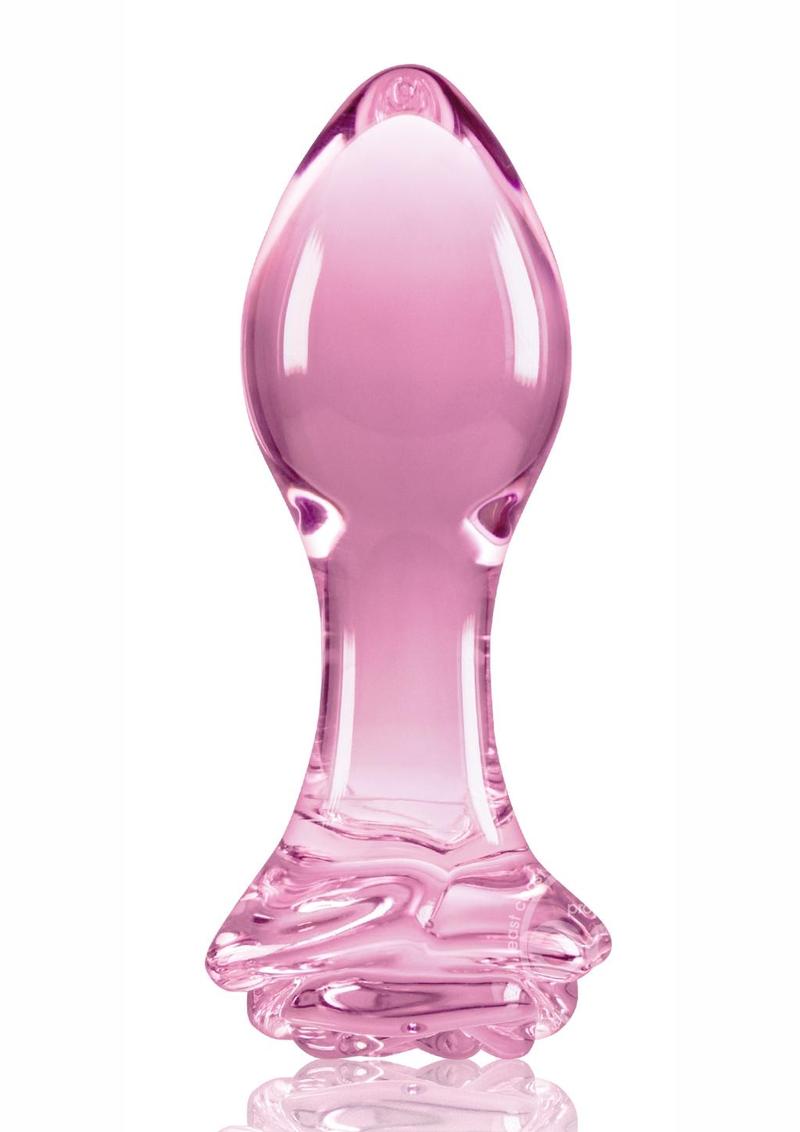 Crystal Premium Glass Rose Probe - Pink